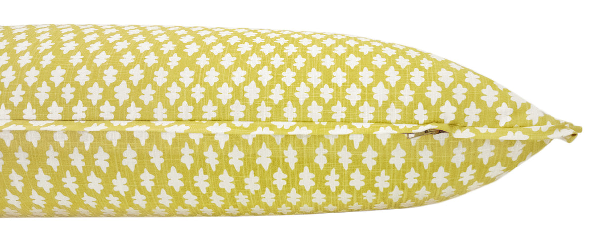 THE XL LUMBAR :: TILLY PRINT // CHARTREUSE | LDC