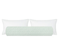 THE BOLSTER :: TILLY PRINT // EUCALYPTUS + TAPE TRIM