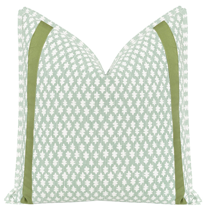 TILLY PRINT // EUCALYPTUS + TAPE TRIM