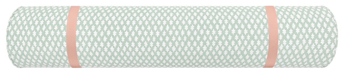 THE BOLSTER :: TILLY PRINT // EUCALYPTUS + TAPE TRIM