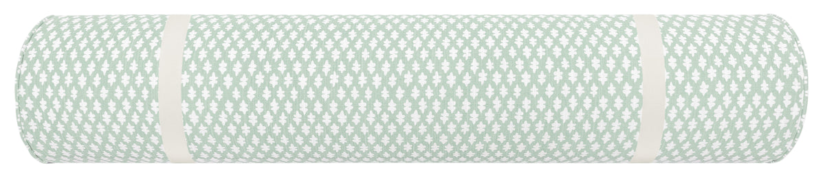 THE BOLSTER :: TILLY PRINT // EUCALYPTUS + TAPE TRIM