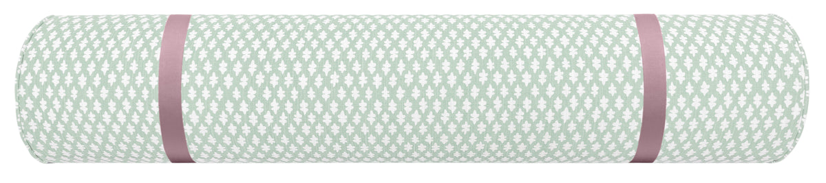 THE BOLSTER :: TILLY PRINT // EUCALYPTUS + TAPE TRIM