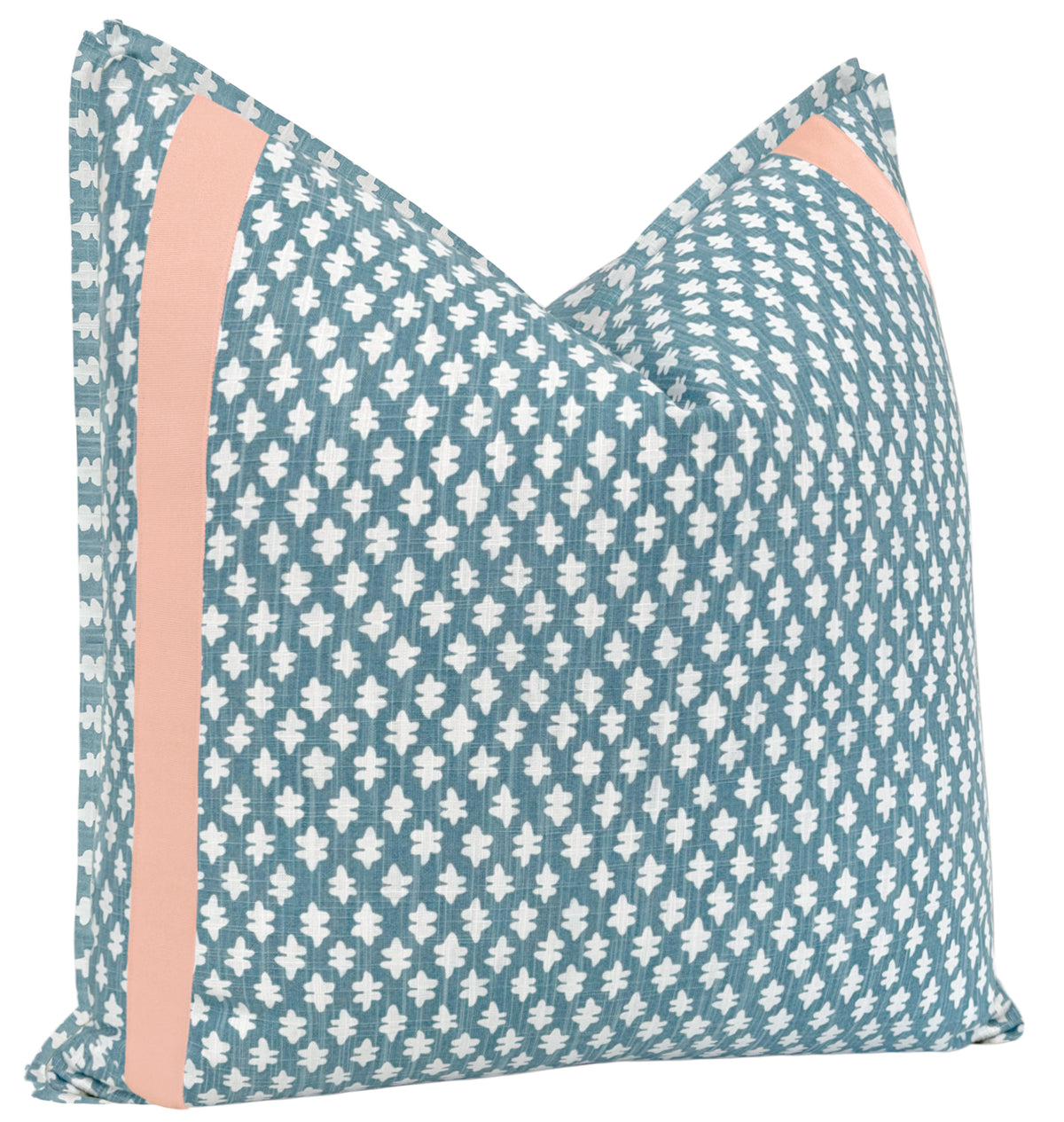 TILLY PRINT // HYDRANGEA BLUE + TAPE TRIM