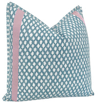 TILLY PRINT // HYDRANGEA BLUE + TAPE TRIM