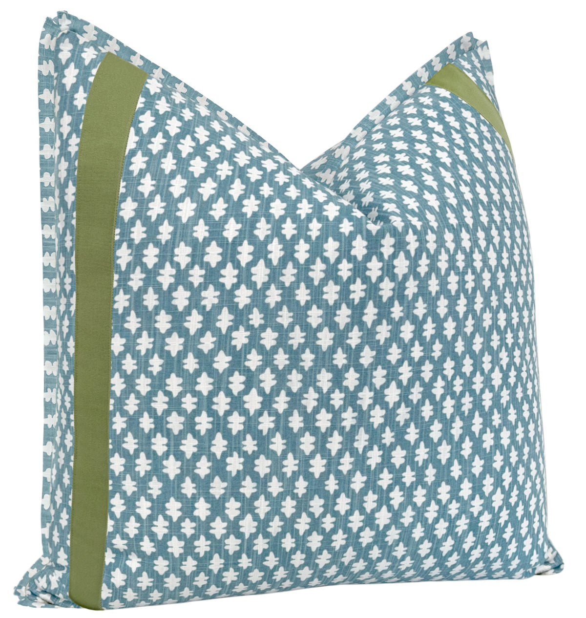 TILLY PRINT // HYDRANGEA BLUE + TAPE TRIM