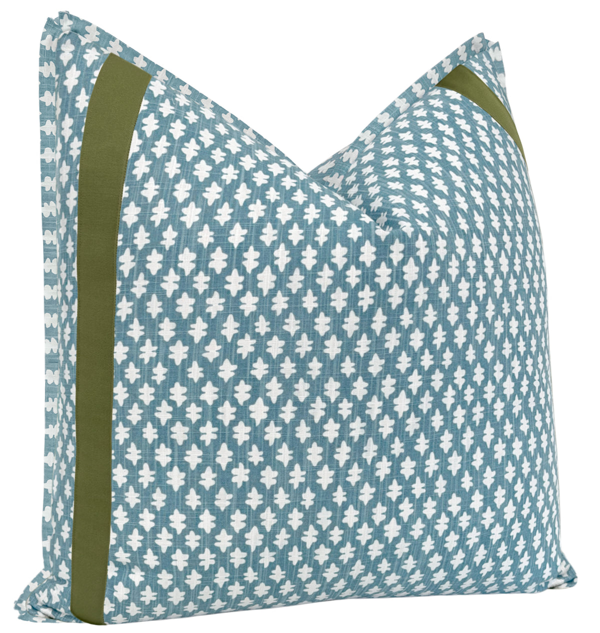 TILLY PRINT // HYDRANGEA BLUE + TAPE TRIM