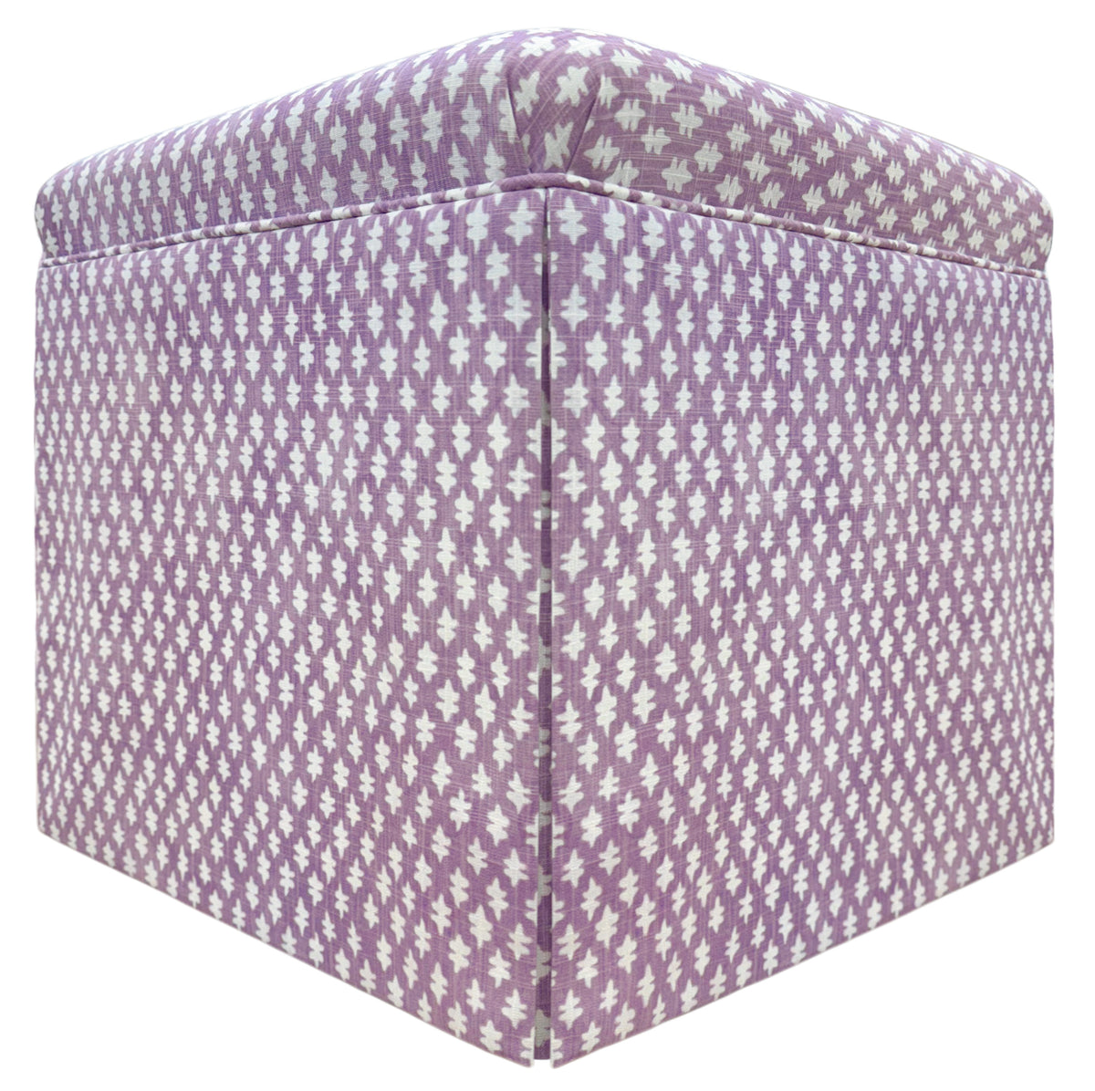 THE SKIRTED OTTOMAN :: TILLY PRINT // LAVENDER