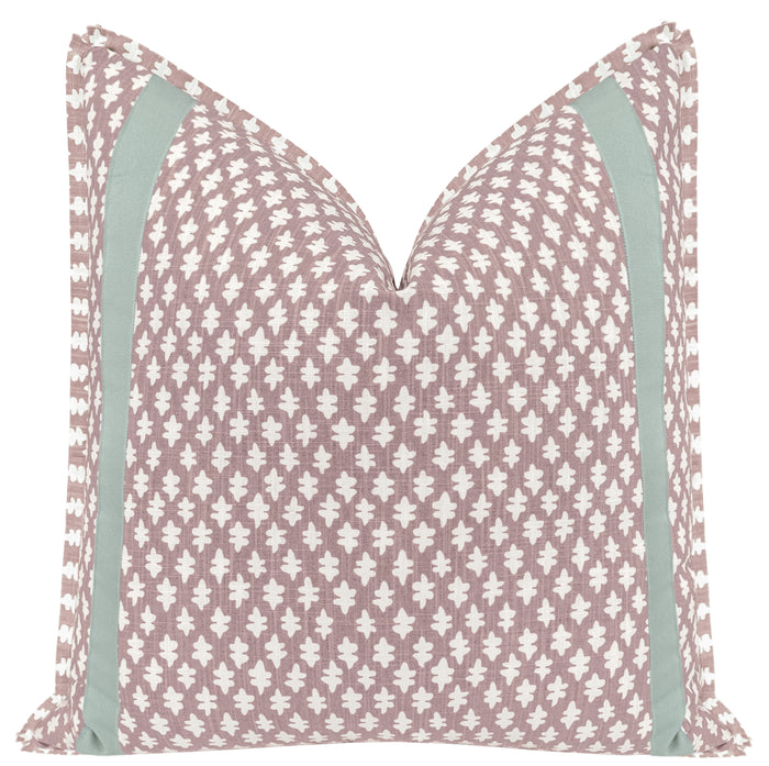 TILLY PRINT // LILAC + TAPE TRIM