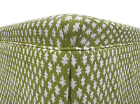 THE SKIRTED OTTOMAN :: TILLY PRINT // OLIVE