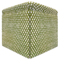 THE SKIRTED OTTOMAN :: TILLY PRINT // OLIVE