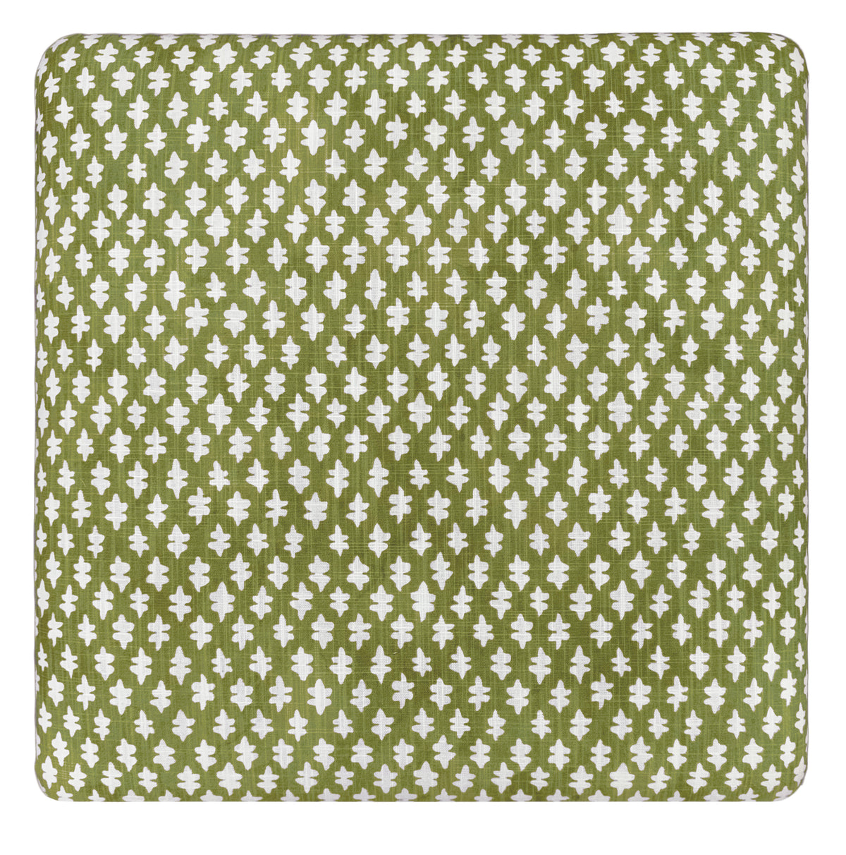 THE SKIRTED OTTOMAN :: TILLY PRINT // OLIVE
