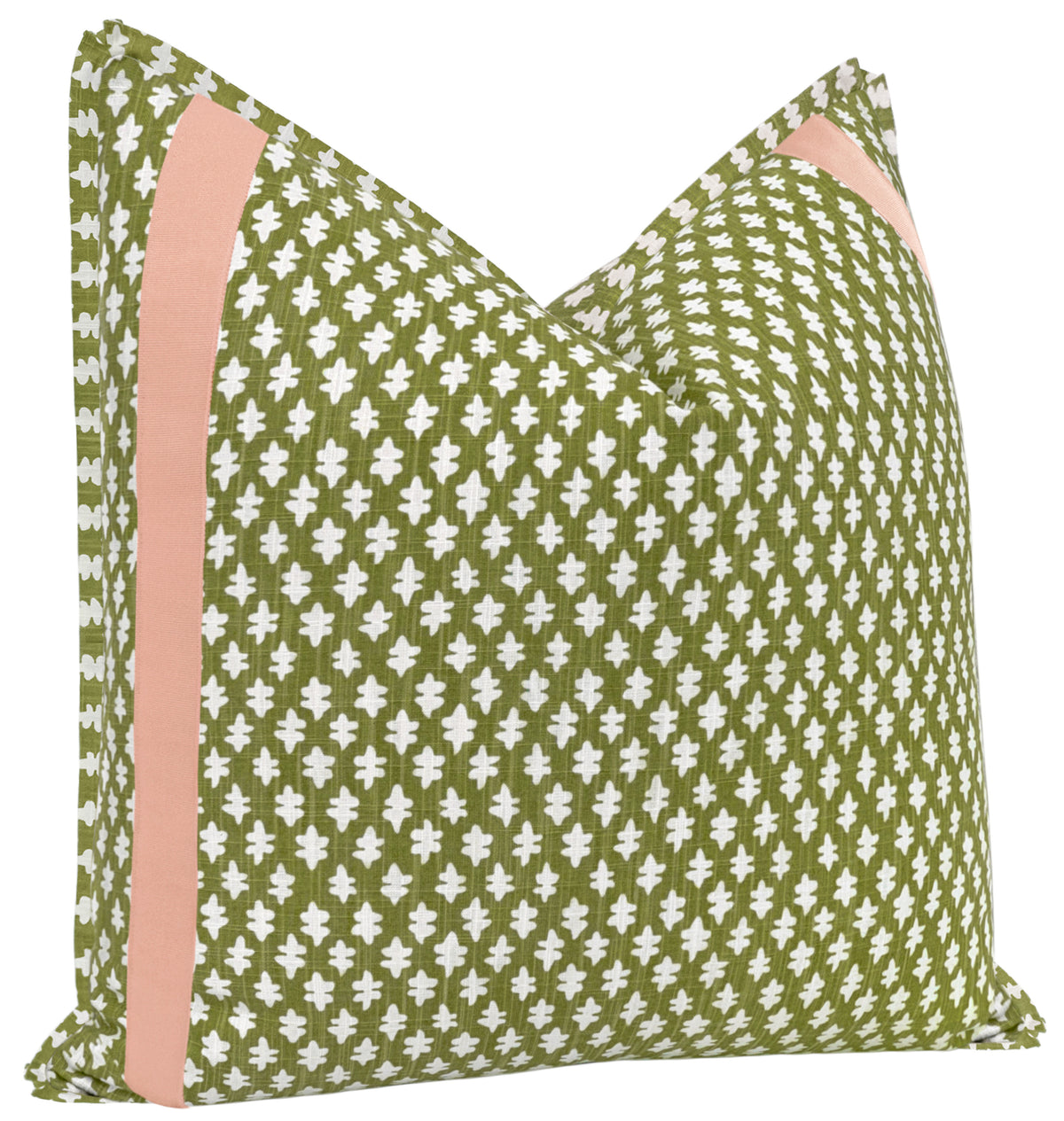 TILLY PRINT // OLIVE + TAPE TRIM