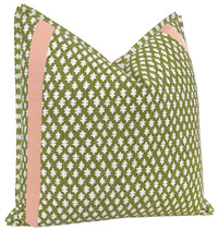 TILLY PRINT // OLIVE + TAPE TRIM