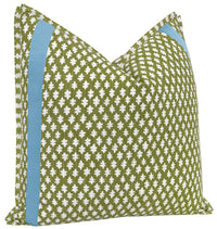 TILLY PRINT // OLIVE + TAPE TRIM
