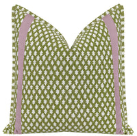 TILLY PRINT // OLIVE + TAPE TRIM
