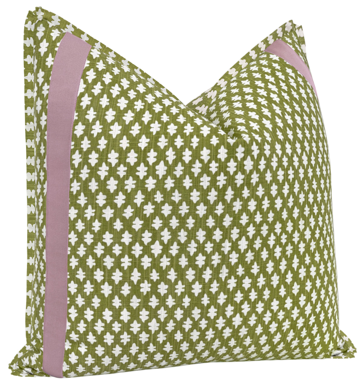 TILLY PRINT // OLIVE + TAPE TRIM