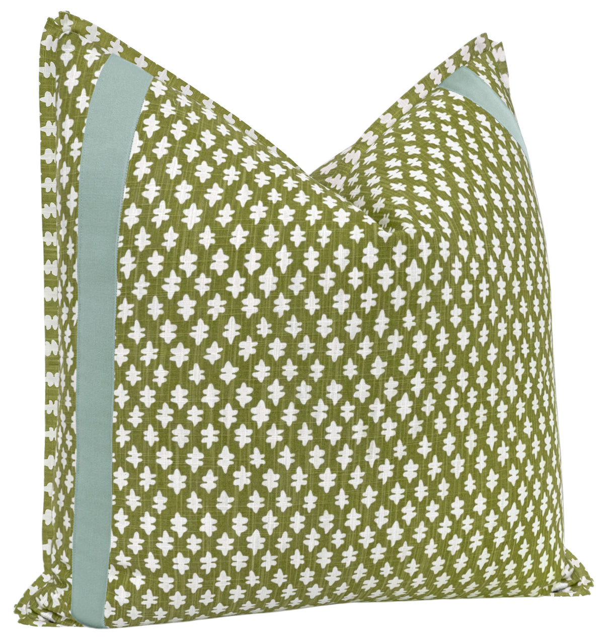 TILLY PRINT // OLIVE + TAPE TRIM