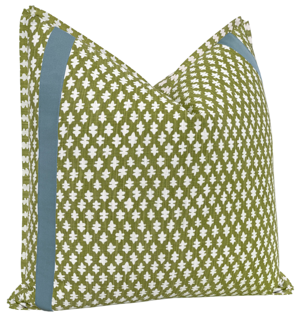 TILLY PRINT // OLIVE + TAPE TRIM