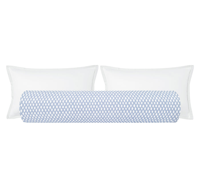 THE BOLSTER :: TILLY PRINT // POWDER BLUE
