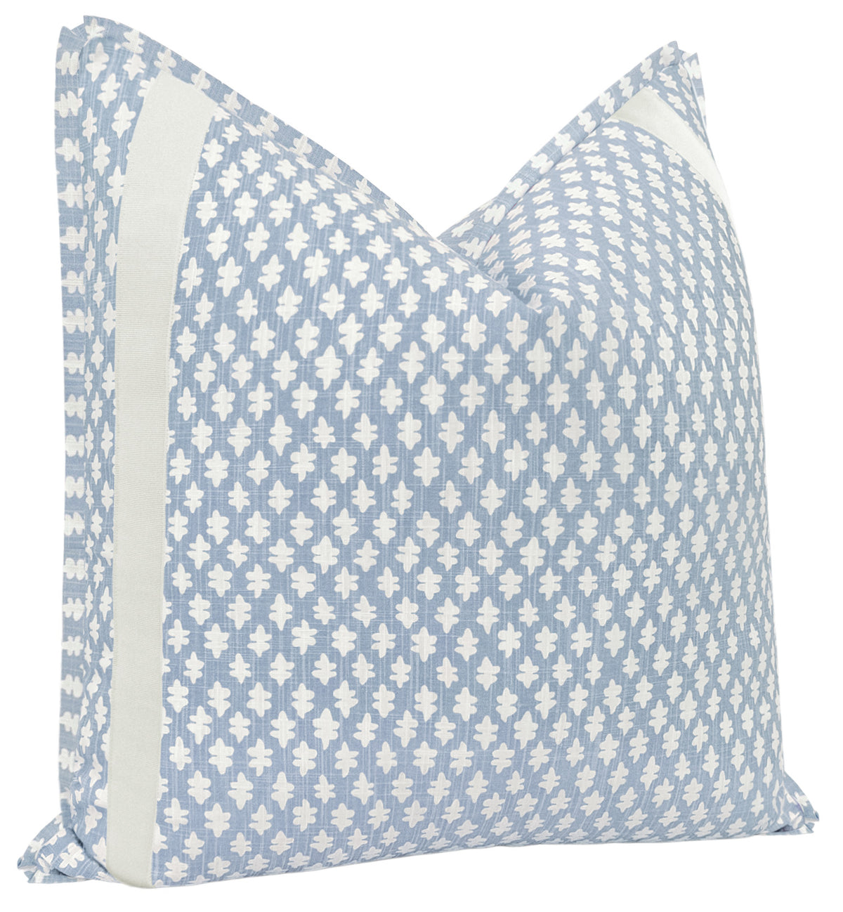 TILLY PRINT // POWDER BLUE + TAPE TRIM