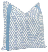 TILLY PRINT // POWDER BLUE + TAPE TRIM