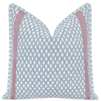 TILLY PRINT // POWDER BLUE + TAPE TRIM