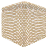 THE SKIRTED OTTOMAN :: TILLY PRINT // SAND