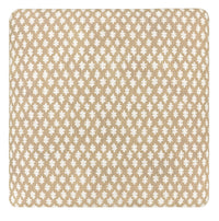 THE SKIRTED OTTOMAN :: TILLY PRINT // SAND