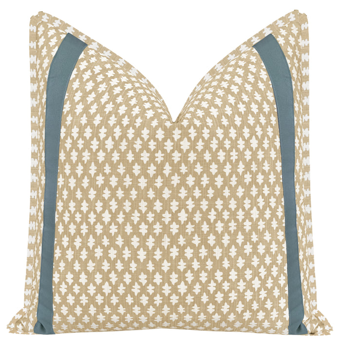 TILLY PRINT // SAND + TAPE TRIM
