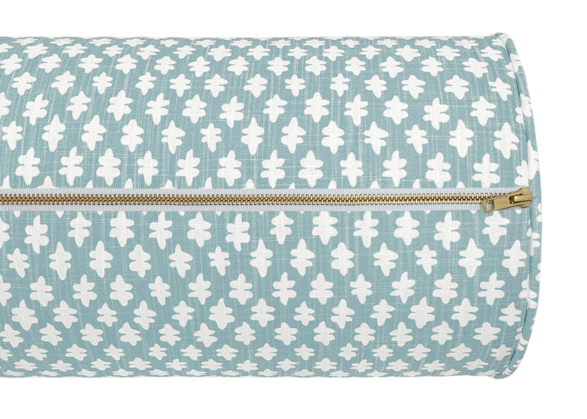 THE BOLSTER :: TILLY PRINT // SPA BLUE