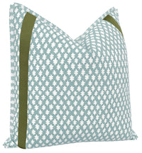TILLY PRINT // SPA BLUE + TAPE TRIM