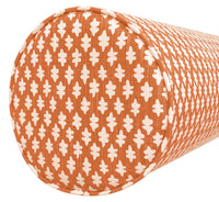 THE BOLSTER :: TILLY PRINT // TANGERINE + TAPE TRIM