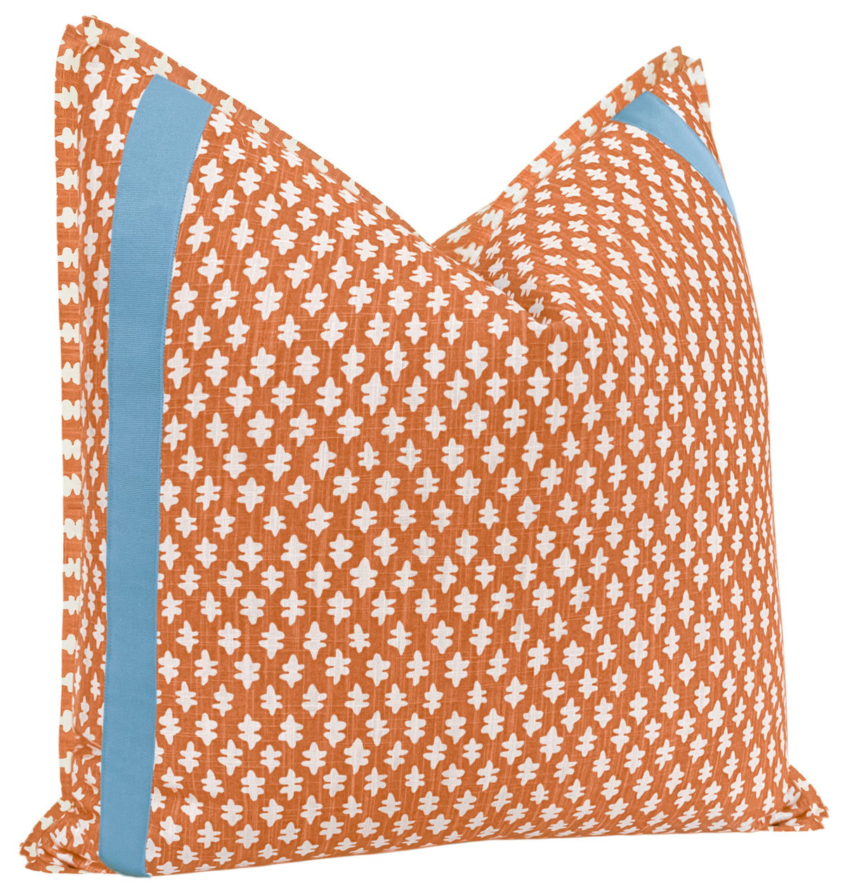 TILLY PRINT // TANGERINE + TAPE TRIM