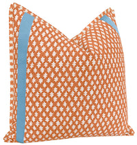 TILLY PRINT // TANGERINE + TAPE TRIM