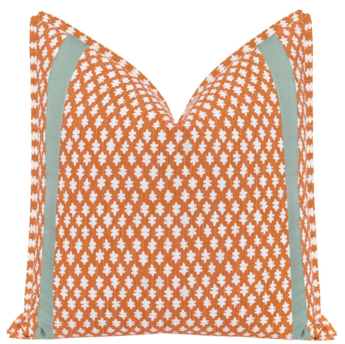 TILLY PRINT // TANGERINE + TAPE TRIM