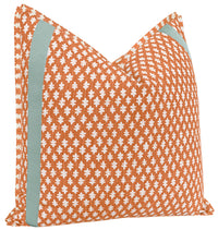 TILLY PRINT // TANGERINE + TAPE TRIM