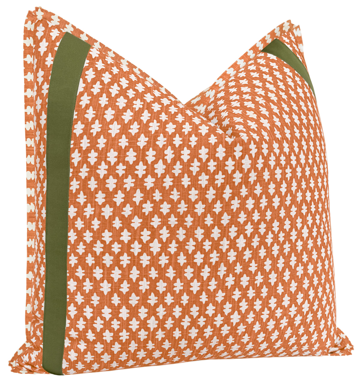 TILLY PRINT // TANGERINE + TAPE TRIM