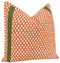 TILLY PRINT // TANGERINE + TAPE TRIM