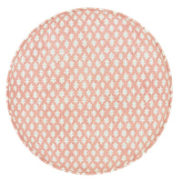 THE TIGHT ROUND OTTOMAN :: TILLY PRINT // BLUSH
