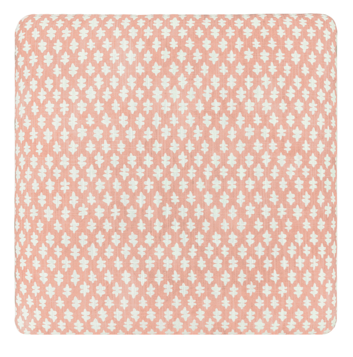 THE SKIRTED OTTOMAN :: TILLY PRINT // BLUSH
