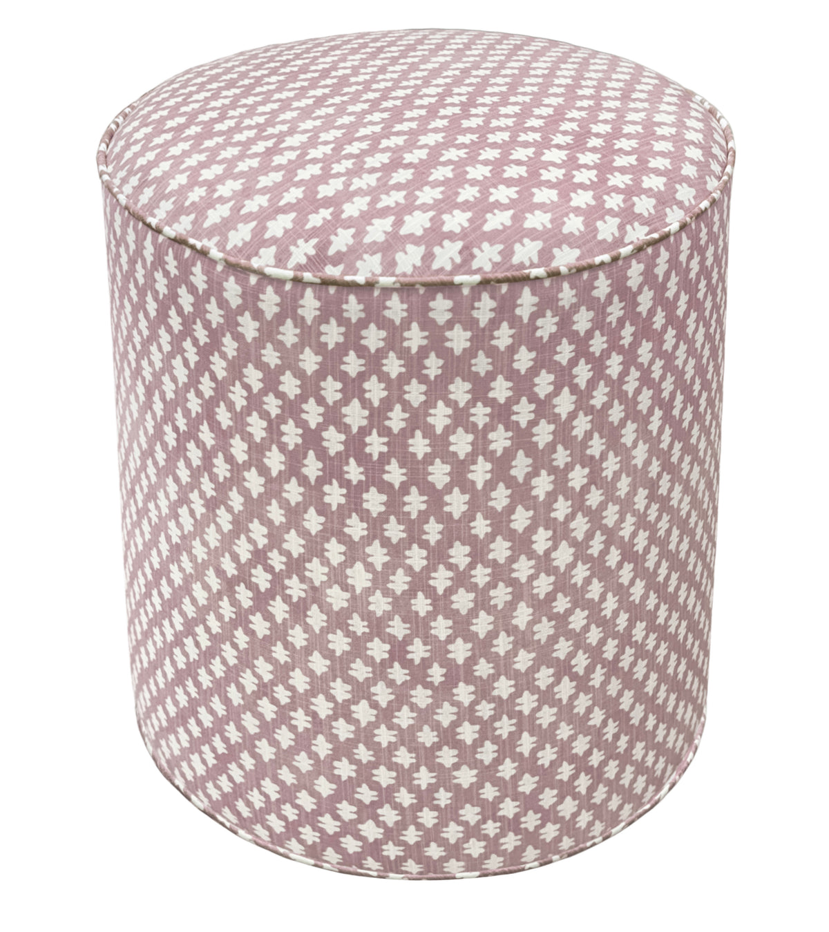 THE TIGHT ROUND OTTOMAN :: TILLY PRINT // LILAC