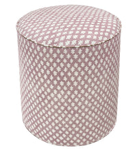 THE TIGHT ROUND OTTOMAN :: TILLY PRINT // LILAC