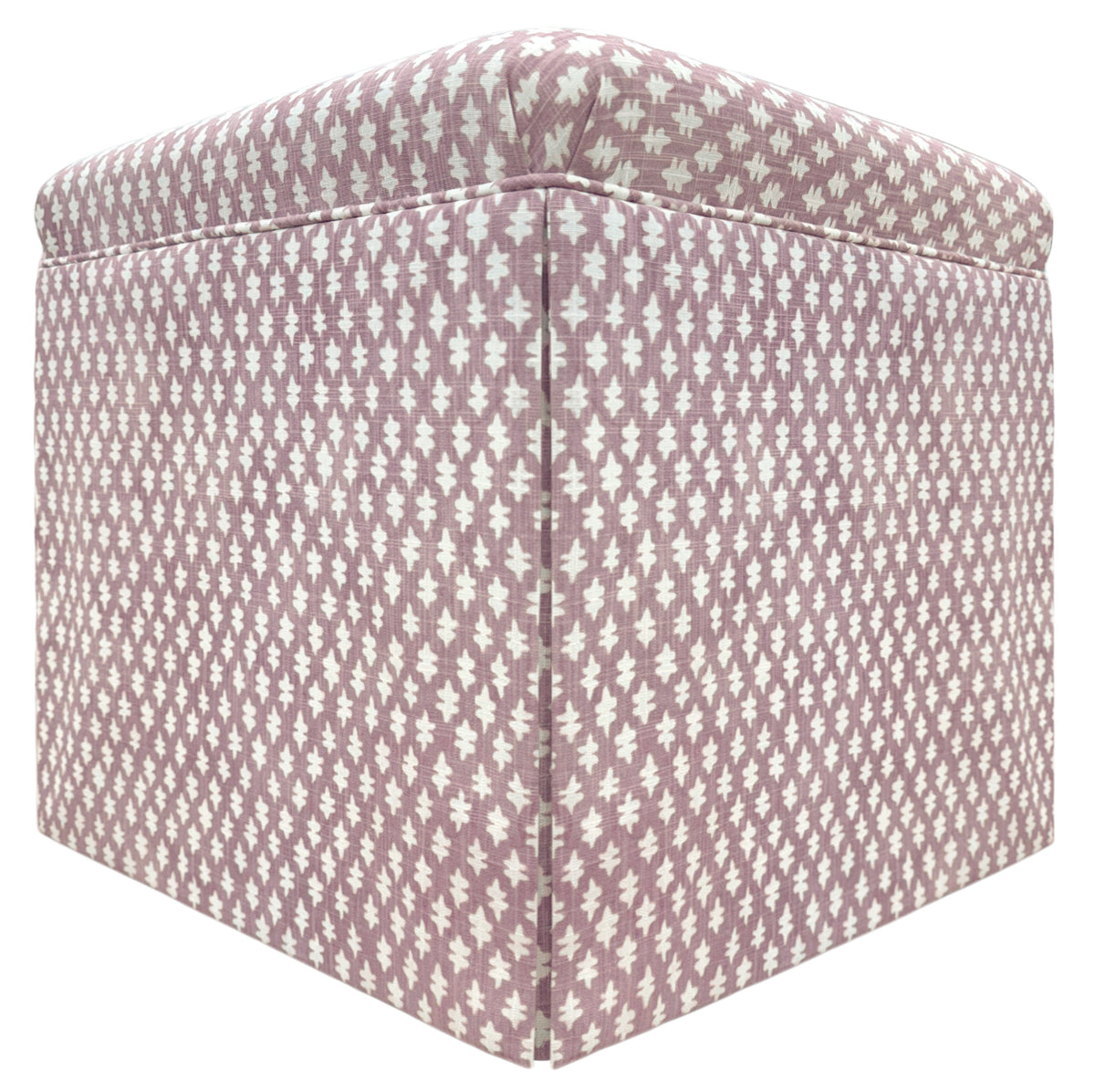THE SKIRTED OTTOMAN :: TILLY PRINT // LILAC