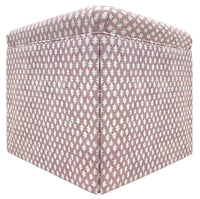 THE SKIRTED OTTOMAN :: TILLY PRINT // LILAC