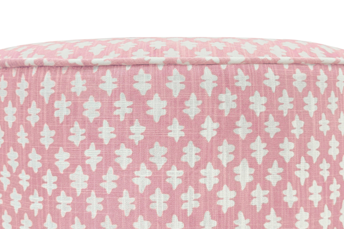 THE TIGHT ROUND OTTOMAN :: TILLY PRINT // BLOSSOM