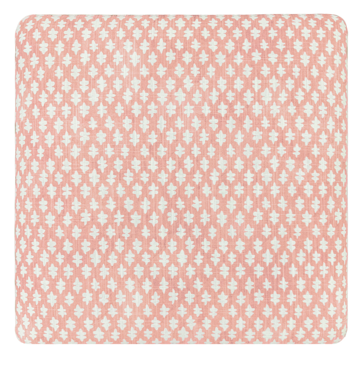 THE SKIRTED OTTOMAN :: TILLY PRINT // BLUSH