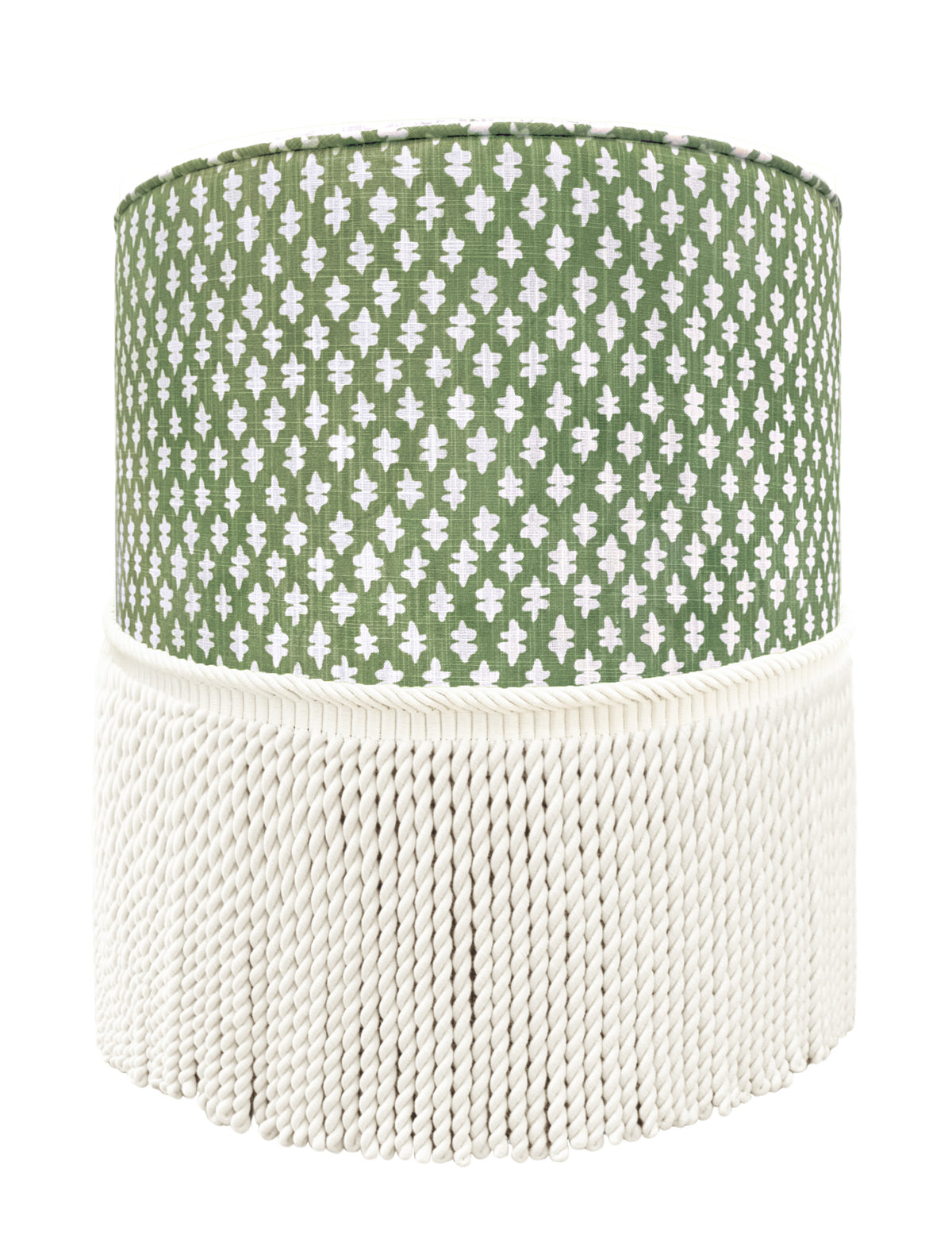 THE TIGHT ROUND OTTOMAN :: TILLY PRINT // CLOVER