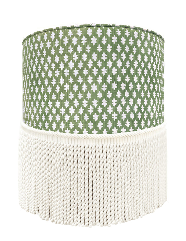 THE TIGHT ROUND OTTOMAN :: TILLY PRINT // CLOVER