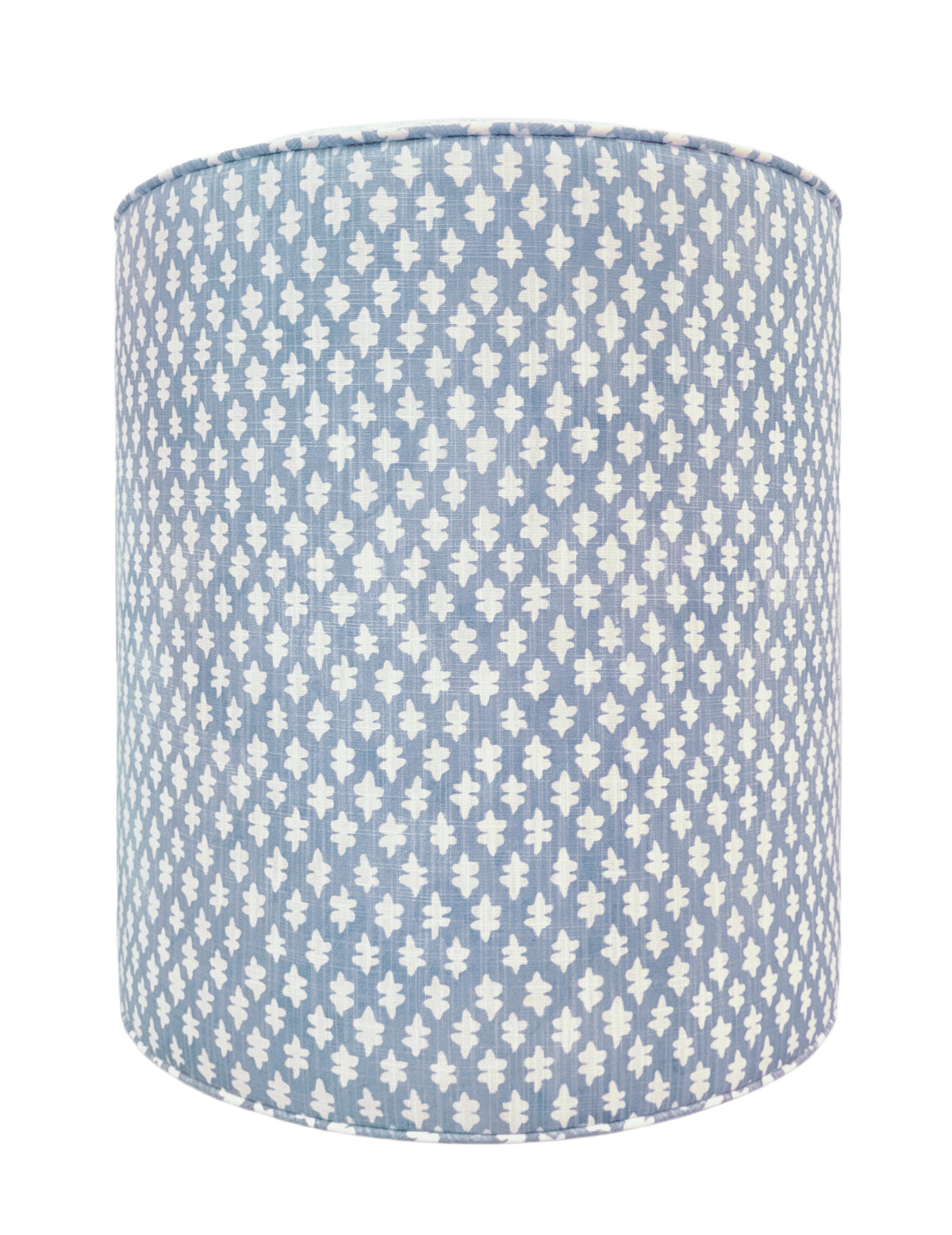 THE TIGHT ROUND OTTOMAN :: TILLY PRINT // POWDER BLUE