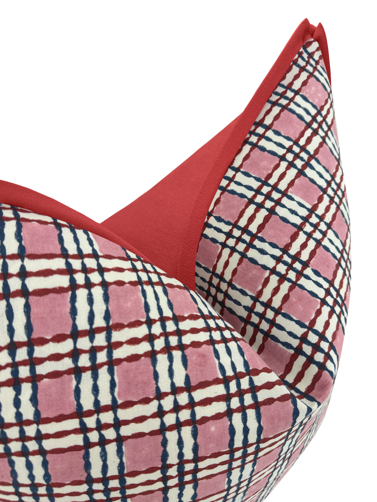 TRELLIS HAND BLOCK PRINT // ROSE & MIDNIGHT | SCHUMACHER